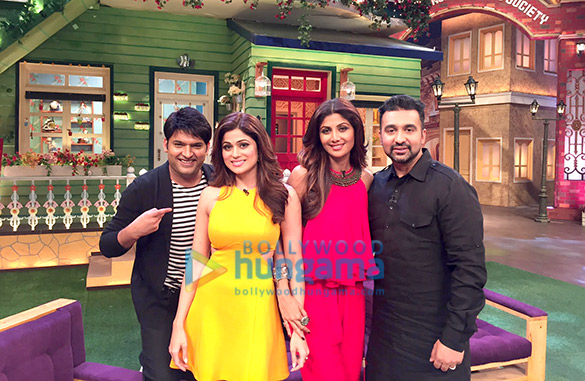 shilpa at on the sets of the kapil sharma show 14