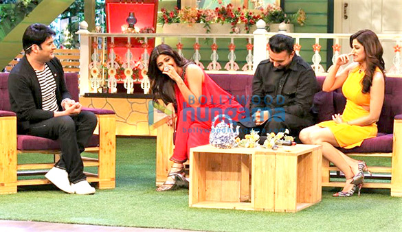shilpa at on the sets of the kapil sharma show 8