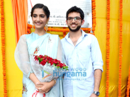 Sonam Kapoor & Aaditya Thackeray inaugurate the Neerja Bhanot memorial