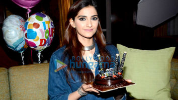 Sonam Kapoor celebrates her birthday with the media