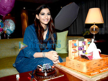 Sonam Kapoor celebrates her birthday with the media