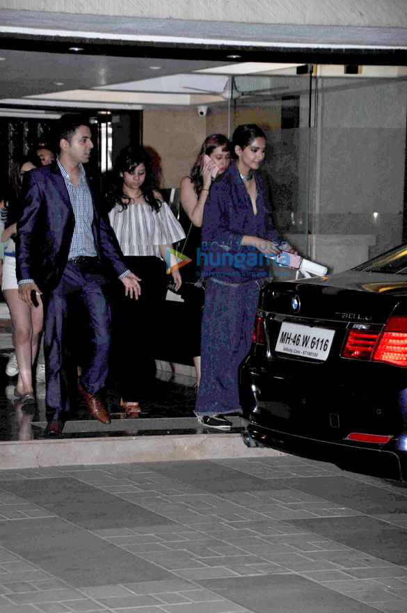 sonam kapoor birthday party 7