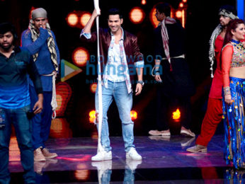 Varun Dhawan promotes 'Dishoom' on Sa Re Ga Ma Pa