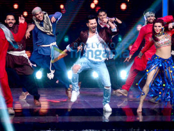 Varun Dhawan promotes 'Dishoom' on Sa Re Ga Ma Pa