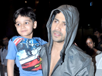 Varun Dhawan, John Abraham & Jacqueline Fernandez return from 'Dishoom' promotions in Nagpur