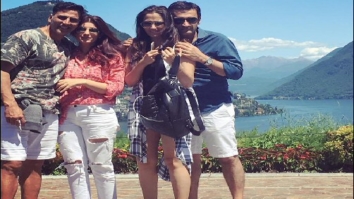 Akshay Kumar holidays with Twinkle Khanna and children in Italy and Switzerland