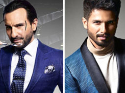 Saif Ali Khan and Shahid Kapoor bond on Rangoon sets