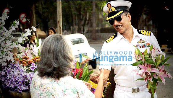Watch: Akshay Kumar shoots on Warship for Rustom Watch: Akshay Kumar shoots on Warship for Rustom