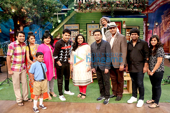 A R Rahman snapped on sets of The Kapil Sharma show