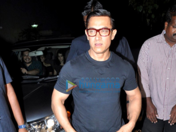 Aamir Khan watches 'Sultan' with Junaid, Ira and Dangal girls
