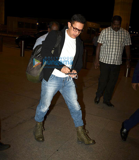 aamir snapped at the airport 3