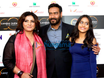 Ajay Devgn, Nysa Devgn & Linaa Yadav grace the premiere of 'Parched' at London Indian Film Festival