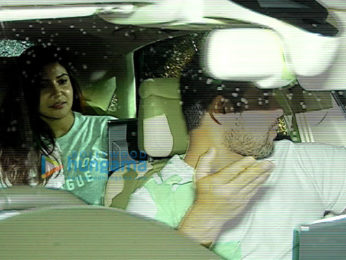 Anushka Sharma & Virat Kohli snapped post 'Sultan' screening at Yash Raj Studio