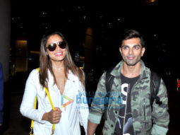Karan Singh Grover, Bipasha Basu, Suniel Shetty & Boman Irani snapped at Mumbai Airport