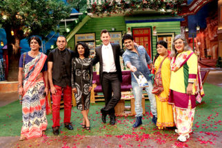 Brett Lee promotes his film on the sets of The Kapil Sharma Show