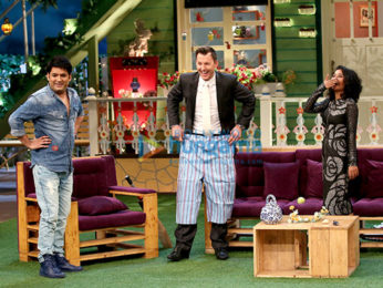 Brett Lee promotes his film on the sets of The Kapil Sharma Show
