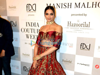 Deepika Padukone & Fawad Khan walk the ramp for Manish Malhotra