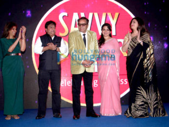 Dharmendra, Jackie Shroff & Ramesh Sippy at Savvy Honours 2016