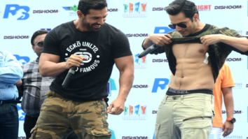 Varun Dhawan, Jacqueline Fernandez & John Abraham promote their film ‘Dishoom’ in New Delhi