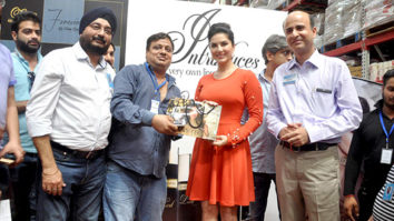 Sunny Leone visit Walmart store to promote her new perfume brand ‘Lust’