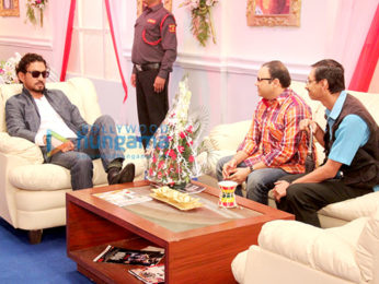 Irrfan Khan promotes 'Madaari' on the sets of 'Taarak Mehta Ka Ooltah Chashmah'