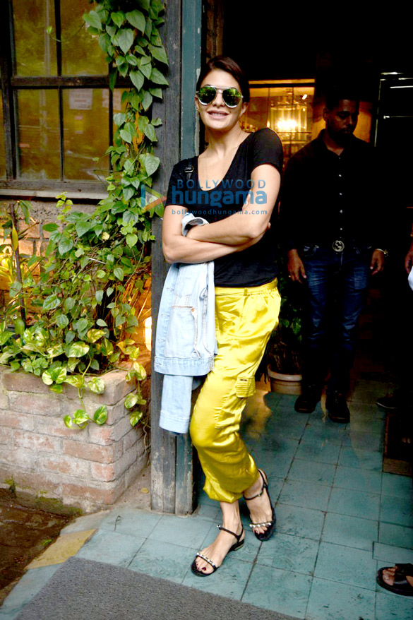 Jacqueline Fernandez snapped post ‘Dishoom’ promotions