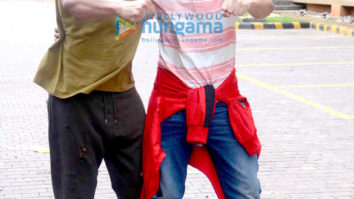John Abraham & Varun Dhawan snapped post ‘Dishoom’ media meet