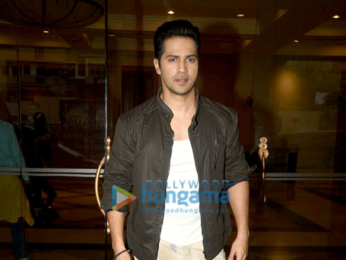 John Abraham & Varun Dhawan at 'Dishoom' promotions