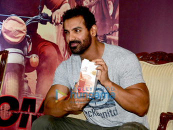 John Abraham snapped at 'Dishoom' promotions in Mumbai