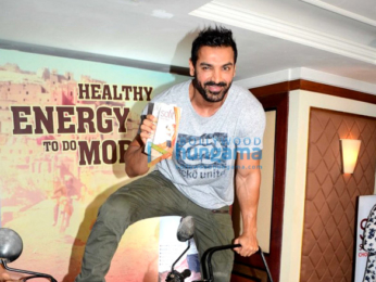 John Abraham snapped at 'Dishoom' promotions in Mumbai