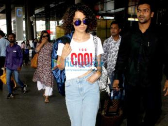 Kangna Ranaut returns from Chandigarh