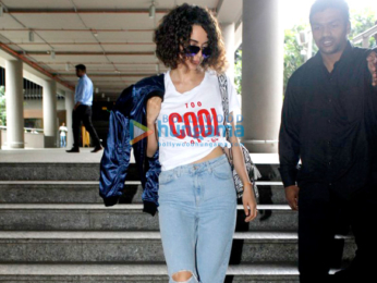 Kangna Ranaut returns from Chandigarh