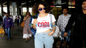 Kangna Ranaut returns from Chandigarh