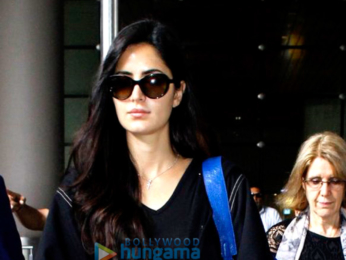 Katrina Kaif snapped at the airport as she arrives from London