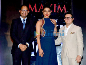 Priyanka Chopra graces the launch of Maxim India cover