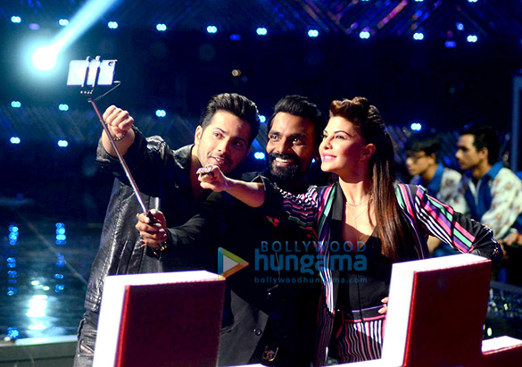 promotion of dishoom on the sets of dance 11