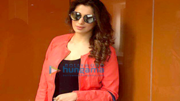 Raai Laxmi snapped at the airport leaving to attend the SIIMA Awards Singapore