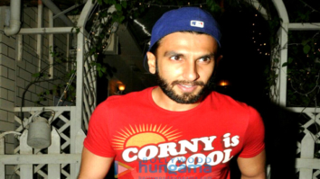 Ranveer Singh snapped post dinner in Bandra