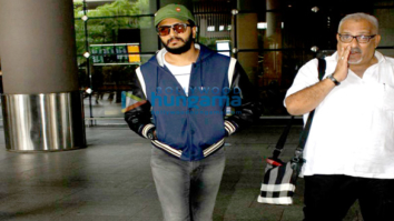 Riteish Deshmukh & Shamita Shetty snapped at the airport
