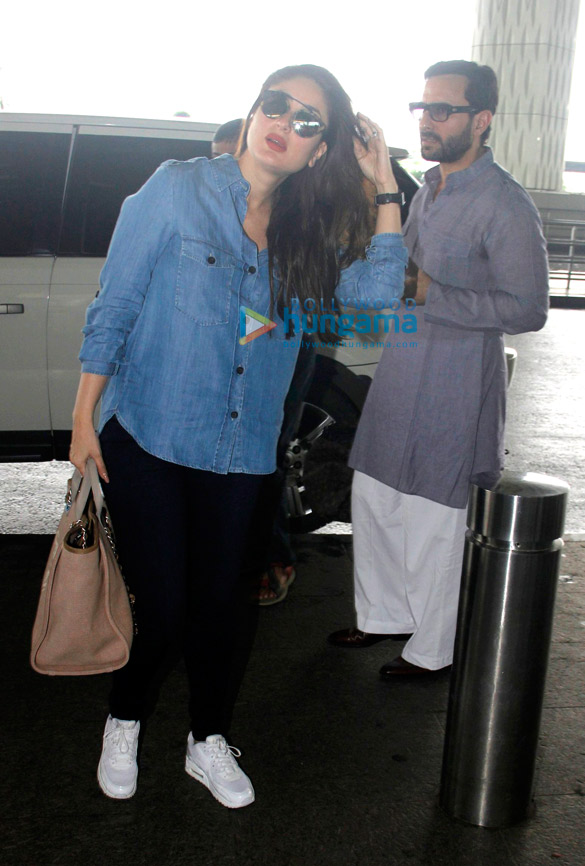 saif kareena snapped at airport 2