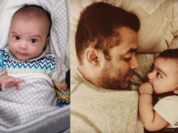 Salman Khan CUTEST; Sings And Plays With Little Ahil