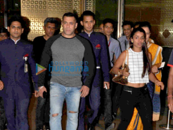 Salman Khan returns from Delhi