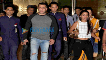 Salman Khan returns from Delhi