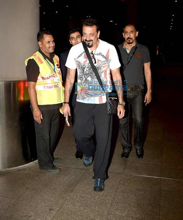 Sanjay Dutt returns from Colombo Sanjay Dutt returns from Colombo