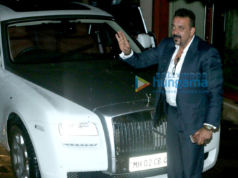 Sanjay Dutt snapped post birthday ring in at his home in Bandra