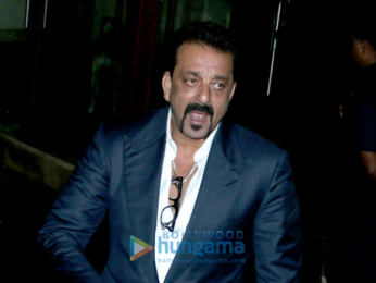 Sanjay Dutt snapped post birthday ring in at his home in Bandra