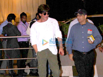 Shah Rukh Khan departs for Munich
