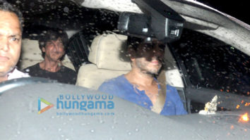 Shah Rukh Khan & Ritesh Sidhwani snapped post meeting with Rakesh Roshan