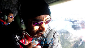 On The Sets Of The Film Shivaay