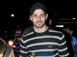 Sooraj Pancholi snapped at a restaurant in Bandra